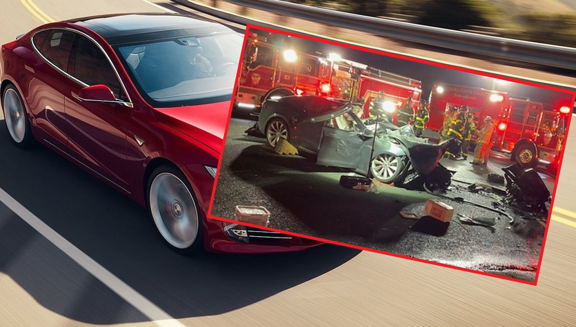 Tesla golpea un camión de bomberos.  ¿Conductor muerto por piloto automático?