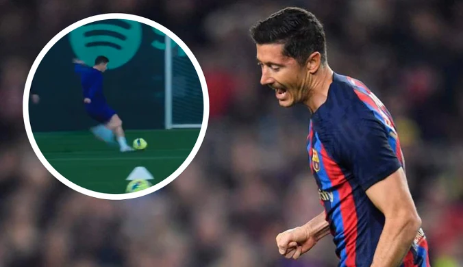 Robert Lewandowski znów trafia do siatki! Fani Barcelony są zachwyceni