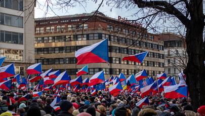 "Czechy przeciwko biedzie". Antyrządowy protest w Pradze