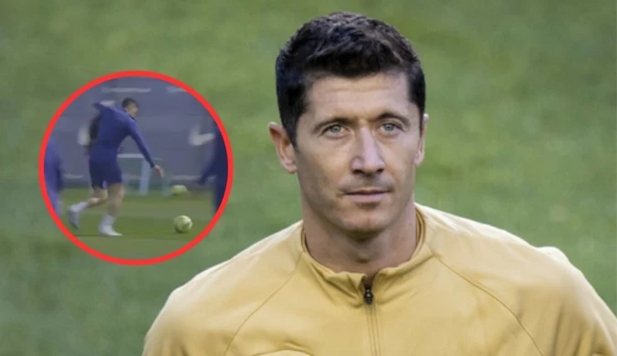 Barcelona nagrała "Lewego". Filmik mówi dużo o aktualnej sprawności [WIDEO]