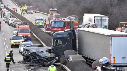 Potężny karambol na Węgrzech. Nowe informacje