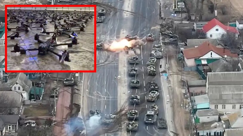 Siły Zbrojne Ukrainy pokazały na filmie swoją ogromną flotę dronów, które zostały zmodyfikowane z myślą o misjach bojowych i teraz pomagają walczyć z rosyjskimi okupantami.