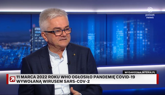 Prof. Fal w "Gościu Wydarzeń": WHO nie odwołało pandemii koronawirusa