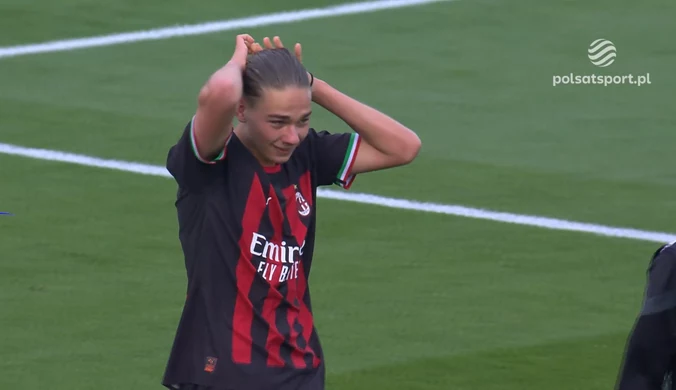 Gol Dariusza Stalmacha dla AC Milan w Lidze Młodzieżowej UEFA. WIDEO