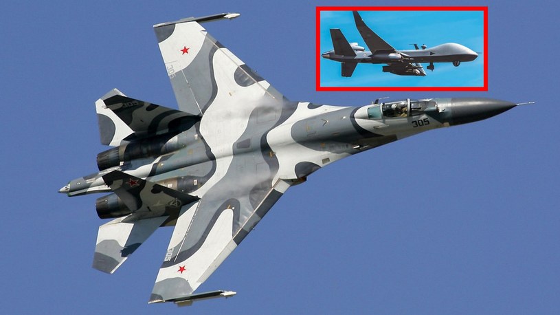 Świat lotem błyskawicy obiegła informacja o zderzeniu rosyjskiego myśliwca Su-27 z amerykańskim dronem MQ-9 Reaper nad Morzem Czarnym. Teraz możemy zobaczyć, jak mogło ono wyglądać na podstawie symulacji.
