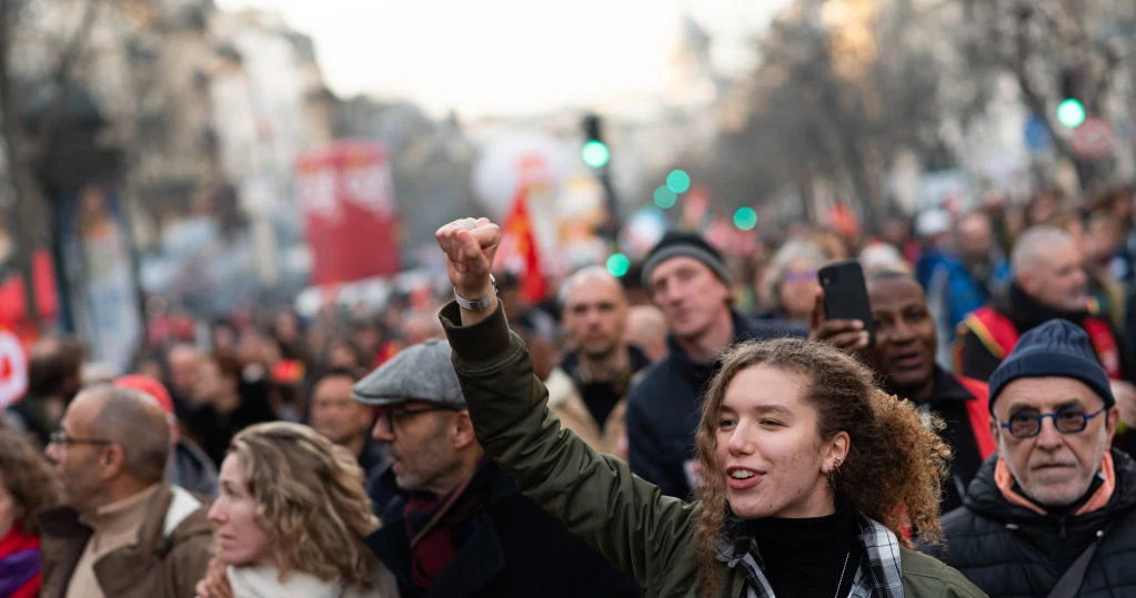 Przeciwko reformie emerytalnej protestują też młodzi