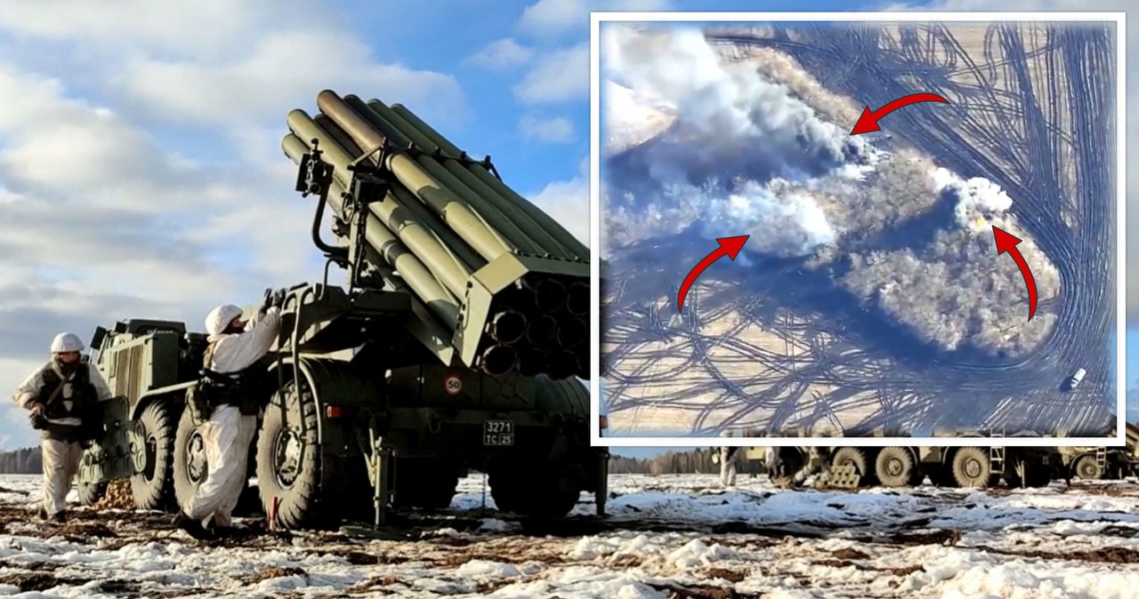 Ukraińskie wojsko opublikowało materiał przedstawiający spektakularny atak na rosyjski system artylerii rakietowej BM-27 Uragan - wystarczyły trzy precyzyjne pociski kierowane, żeby trzy "niszczyciele miast" poszły z dymem. 