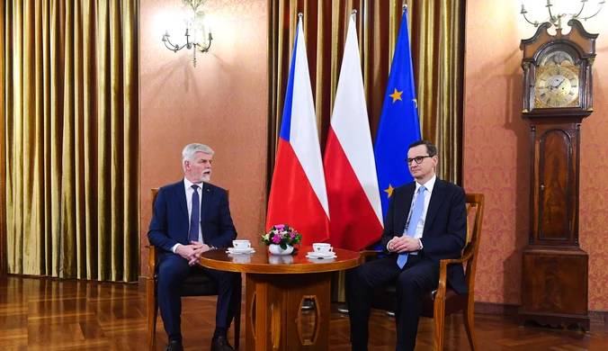 Premier spotkał się z Petrem Pavlem. "Nie było lepszego czasu w polsko-czeskich relacjach"