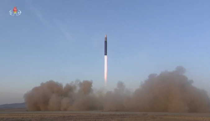Korea Północna przeprowadziła test z międzykontynentalną rakietą balistyczną