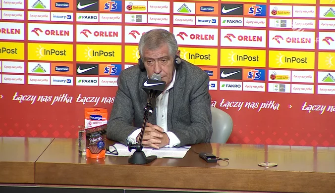 Fernando Santos: Chcemy zająć pierwsze miejsce w grupie el. ME. WIDEO