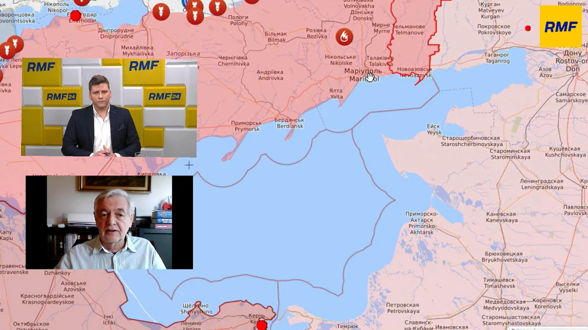 Kontrofensywa ukraińska jest pewna, ale raczej nie ruszy z Bachmutu czy Awdijewki, czyli dziś najgorętszych miejsc na linii frontu - mówi w RMF FM Jan Piekło. Były ambasador Polski w Ukrainie był gościem Macieja Sztykiela w Rzucie na mapę - naszym cotygodniowym, interaktywnym programie internetowym.