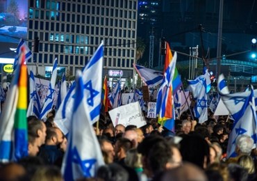 Coraz ostrzejsze protesty w Izraelu. Prezydent ostrzega przed wojną domową