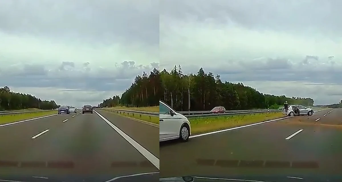 Jest wyrok w głośnej sprawie kolizji, do której doszło w sierpniu zeszłego roku na trasie S7 niedaleko Olsztyna w woj. warmińsko-mazurskim. Kierowca volkswagenena, który zajechał drogę seatowi, został ukarany karą 15 tysięcy złotych oraz zabraniem prawa jazdy.