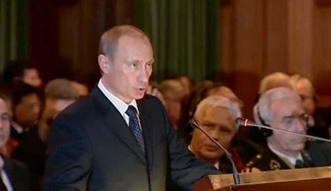 Putin w 2005: Haga stolicą wymiaru sprawiedliwości 