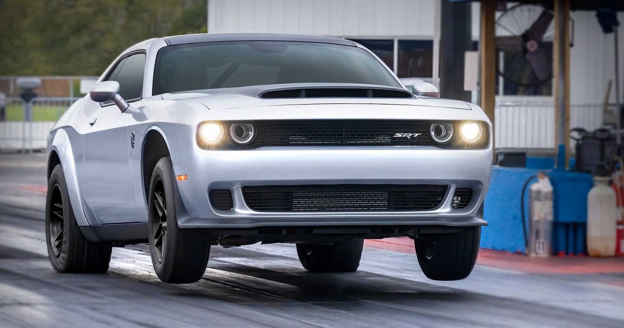 Dodge Challenger SRT Demon 170. 1025 KM, 1281 Nm. Tak Ameryka żegna