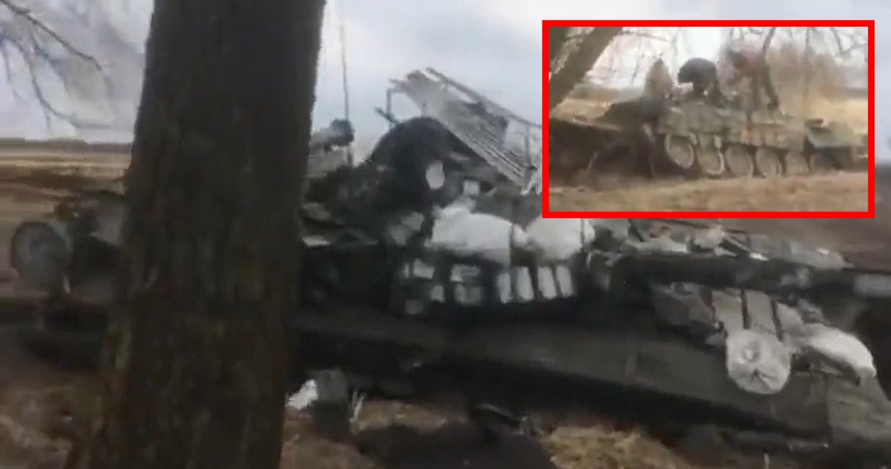 Żołnierze Sił Zbrojnych Ukrainy przeszli samych siebie. Tym razem udało im się zniszczyć aż 8 czołgów w jednym miejscu. Śmiało można mówić o cmentarzysku radzieckiej myśli technicznej na okupowanych ukraińskich terytoriach.