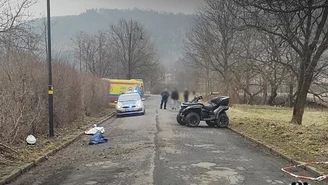 Boguszów-Gorce: Tragiczny wypadek na quadzie. 22-latka uderzyła o ziemię