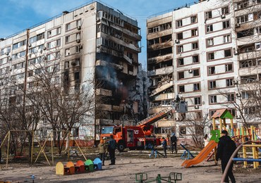 Władze Zaporoża: Ponad 300 mieszkań uszkodzonych po rosyjskim ostrzale [ZAPIS RELACJI]