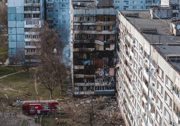 Ostrzał Zaporoża. Jedna osoba zginęła, 300 mieszkań zniszczonych