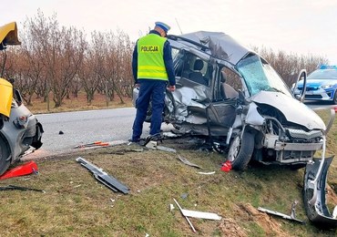 Tragiczny wypadek w Łódzkiem. Zginęły dwie osoby
