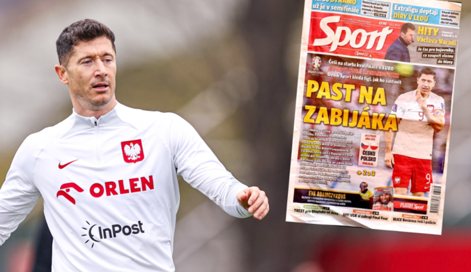 Lewandowski wylądował na czeskiej okładce! Rywale już szykują "pułapkę"