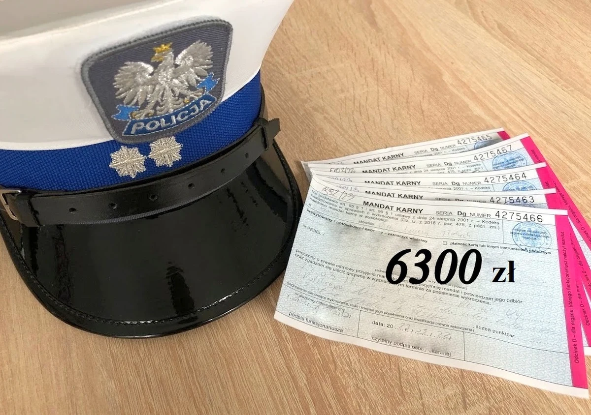 6300 złotych będzie musiał zapłacić 37-letni rowerzysta z Pisza, który uciekał przed policjantami. Okazało się, że był pod wpływem alkoholu. 