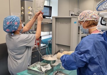 Szczecin: Pierwsze pobranie nerki przy użyciu robota da Vinci