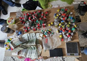 ​Włosko-ukraińska para dilerów zatrzymana. Policjanci przejęli ponad 8 kg narkotyków