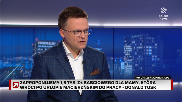 - Chcemy przedstawić jeden, konkretny, prosty pomysł na przełamanie tego impasu - powiedział Szymon Hołownia, lider ugrupowania Polska 2050, w programie "Gość Wydarzeń" na antenie Polsat News.