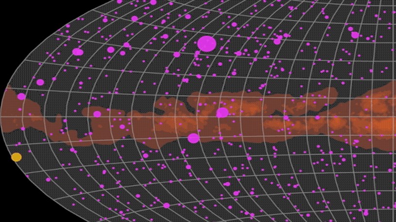 Astronomowie przygotowali niezwykłą animację, dzięki której możemy dowiedzieć się, jak wyglądałby kosmos, gdybyśmy potrafili dostrzec promieniowanie gamma.