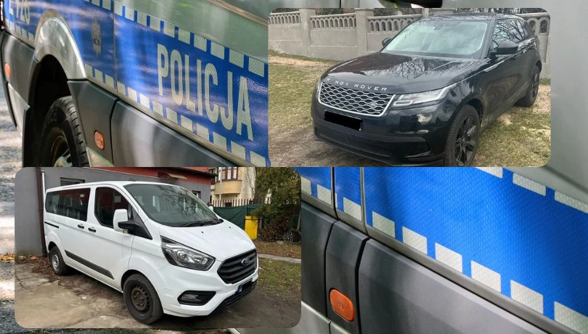 Funkcjonariusze pabianickiej i koluszkowskiej komendy razem z  policjantami z KWP w Łodzi odzyskali dwa skradzione pojazdy. Pierwsze z aut, range rover warte około 200 tys. złotych odnaleziono w Kurowicach na terenie gminy Brójce. Drugie auto zostało odnalezione na terenie Pabianic. To ford transit wart około 120 tys. złotych.