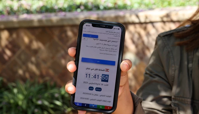 W Libanie kłócą się o zmianę czasu. Kraj podzielił się na dwie grupy