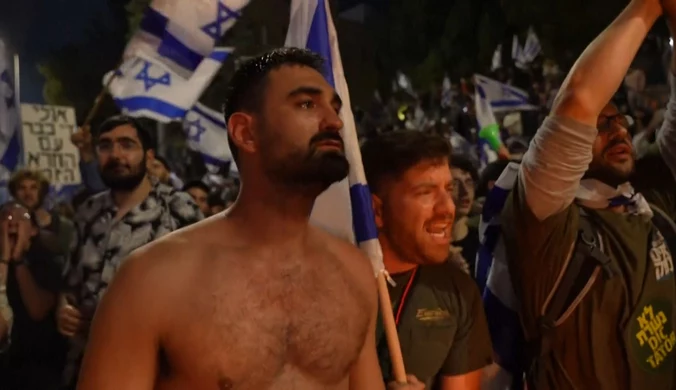 Gorąco w Izraelu. Masowe protesty na ulicach Tel Awiwu