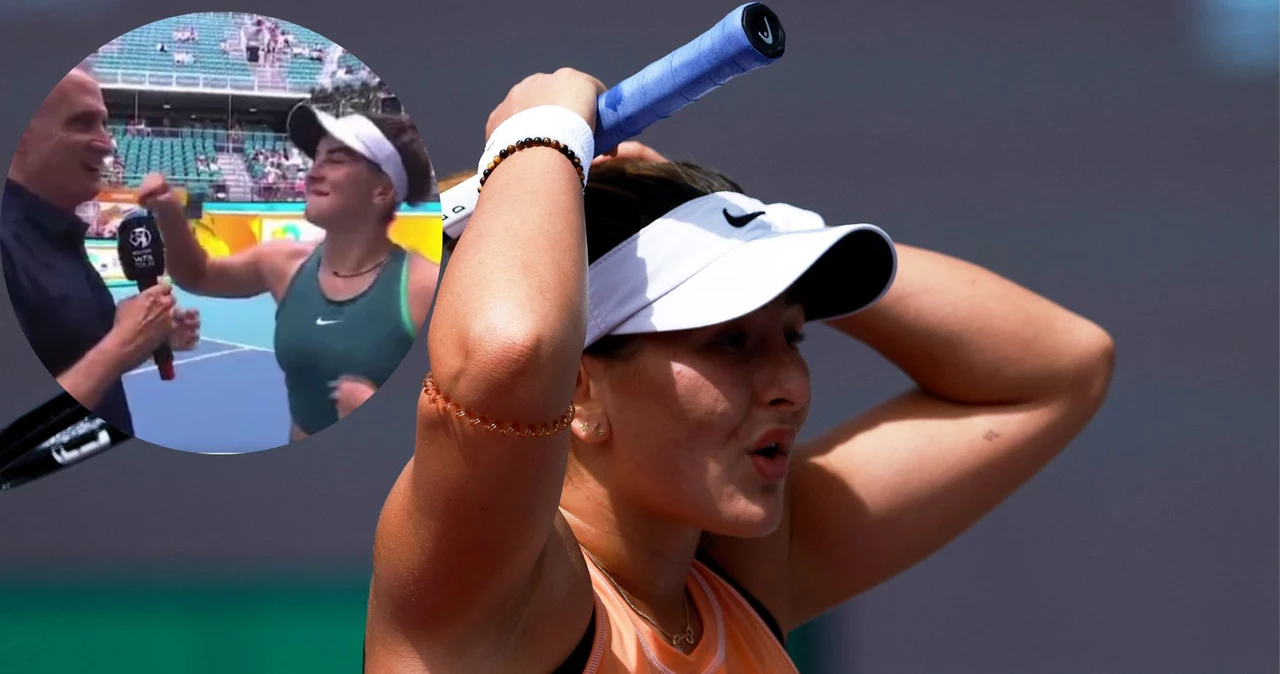 Bianca Andreescu z uśmiechem przyjęła pomyłkę dziennikarza. Fani byli jednak podzieleni