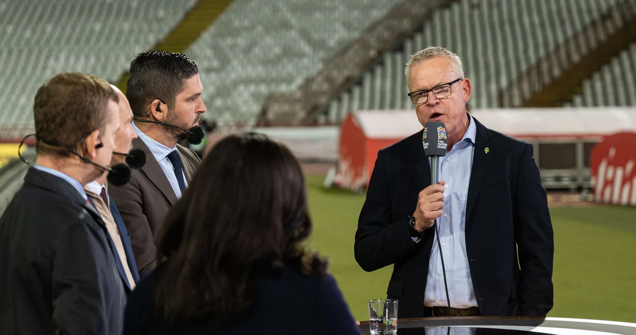 Selekcjoner reprezentacji Szwecji, Janne Andersson po jednym z meczów drużyny narodowej