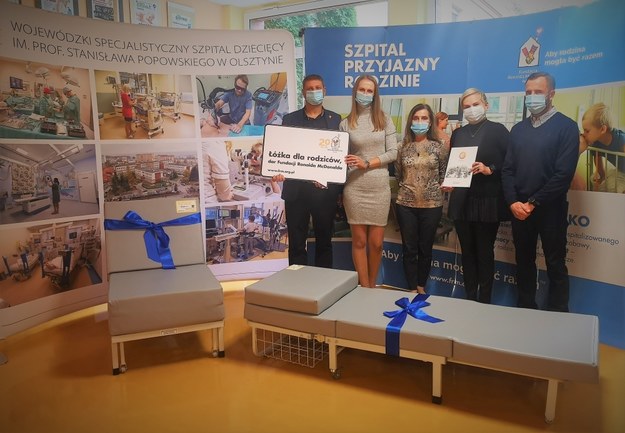 Szpital Dziecięcy W Olsztynie Otrzymał Kolejne łóżka Dla Rodziców Rmf 24 4657