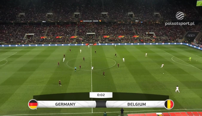 Niemcy - Belgia 2:3. Skrót meczu. WIDEO