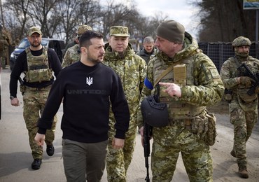 Zełenski: Nie możemy przegrać bitwy o Bachmut, żeby Putin nie poczuł krwi