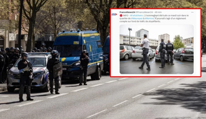 Francja: Zaczął strzelać z karabinu maszynowego. Dwie osoby zginęły 