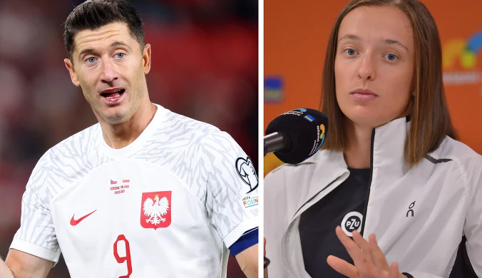 Zaskoczony Lewandowski prosto z mostu o Świątek. Aż parsknął śmiechem