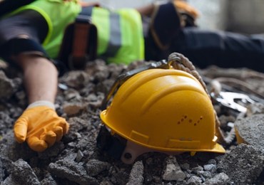Tragedia na budowie w Olsztynie. Nie żyje 43-latek