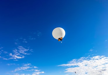​Koło Ełku spadł balon. Prawdopodobnie meteorologiczny