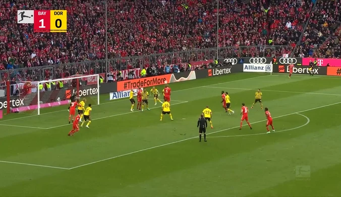 Świetny początek Tuchela, Bayern rozbił Dortmund 4:2. SKRÓT. WIDEO