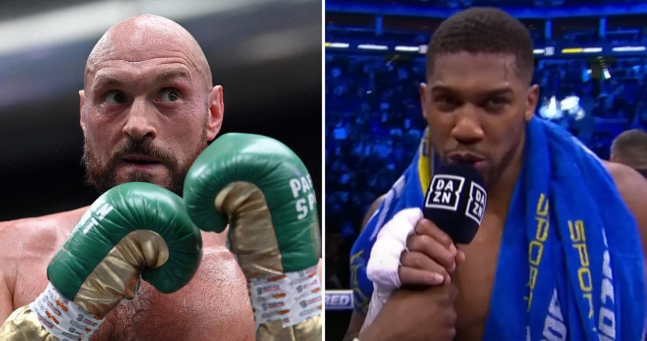 Tyson Fury i Anthony Joshua