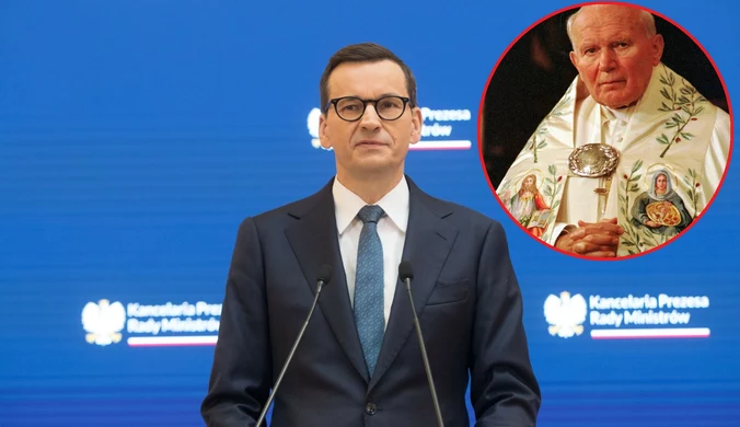 Premier: Jan Paweł II był najwybitniejszą postacią w naszych dziejach