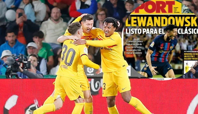 Lewandowski znów na ustach mediów w Hiszpanii. Polak odzyskał formę