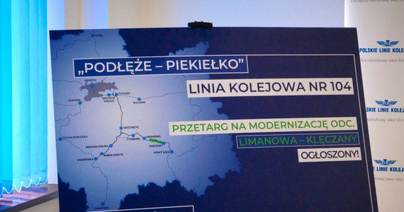 PKP Polskie Linie Kolejowe S.A. ogłosiły przetarg na modernizację kolejnego odcinka linii kolejowej Chabówka - Nowy Sącz. Chodzi o odcinek z Limanowej do bocznicy Klęczany, bez stacji Limanowa.

