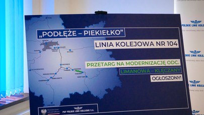 Modernizacja linii kolejowej Chabówka-Nowy Sącz. Przetarg na kolejny odcinek  