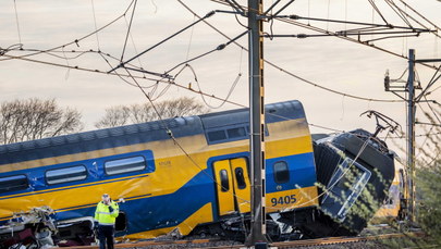 Zderzenie pociągów w Holandii. Jedna osoba zginęła, wielu rannych