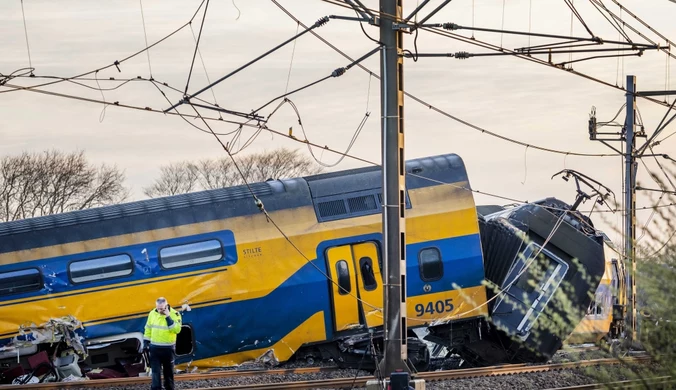Katastrofa kolejowa w Holandii. Są poszkodowani